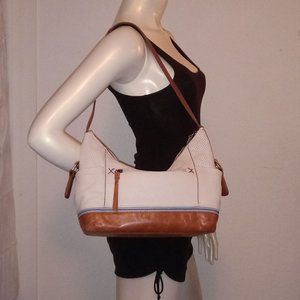 Sak light Cream Shoulder Bag